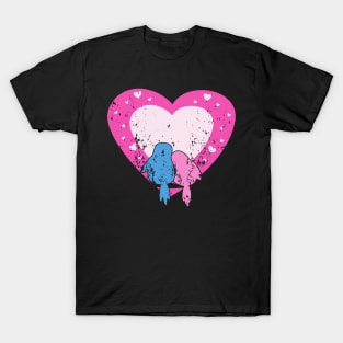 Retro Vintage Grunge Valentine's Day T-Shirt